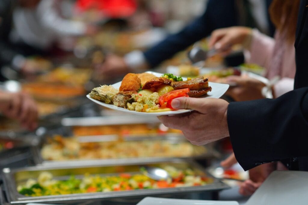 Small event Catering for 10 people in Las Vegas with appetizer, curry, rice, naan bread & sweets.