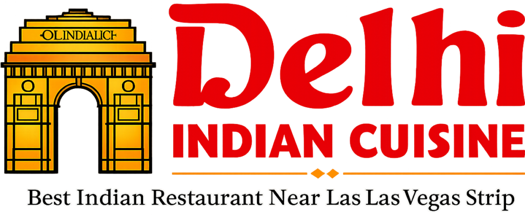 Delhi Indian Cuisine logo Las Vegas serving Indian and Nepali food near the Strip