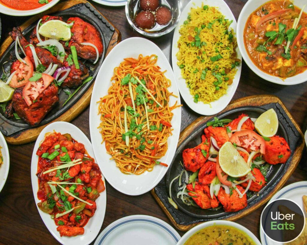 Halal Indian food buffet and curry dishes at Delhi Indian Cuisine Las Vegas